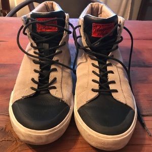 Penguin original high top leather shoes size 10